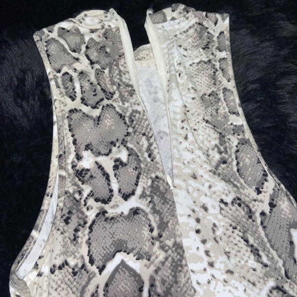 Snakeprint Body Suit/Romper - Picture 4 of 4
